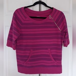 New York company sweatshirt with short sleeve